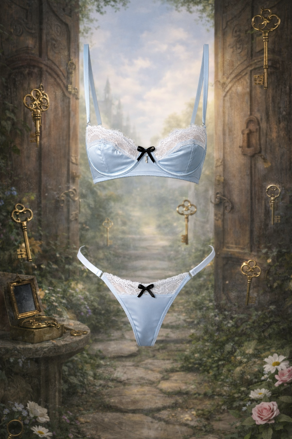 Set Alicia — Brasier + Panty 🤍