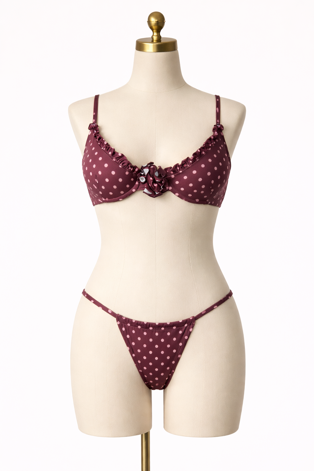 Bikini polca roses
